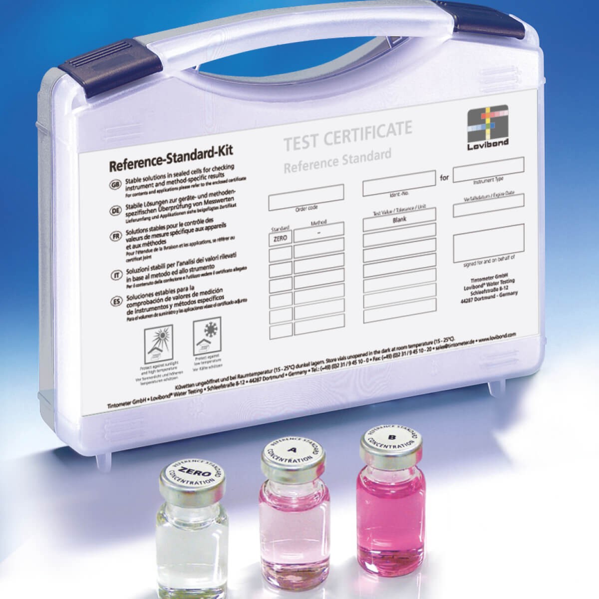 275660 氯 VARIO 参考标准套件 0.2 和 1.0 mg/l (MD 100/110/200)